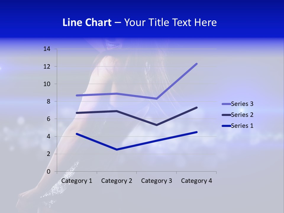 Vogue Party Woman PowerPoint Template