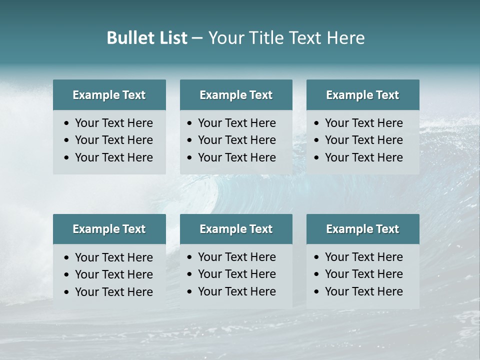 Wave Energy PowerPoint Template