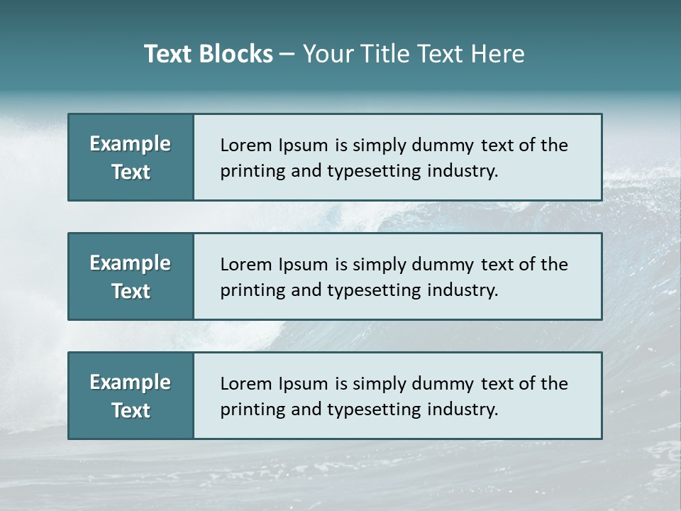 Wave Energy PowerPoint Template