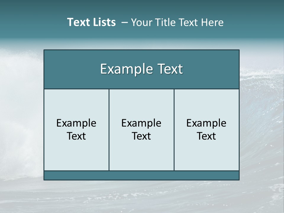 Wave Energy PowerPoint Template