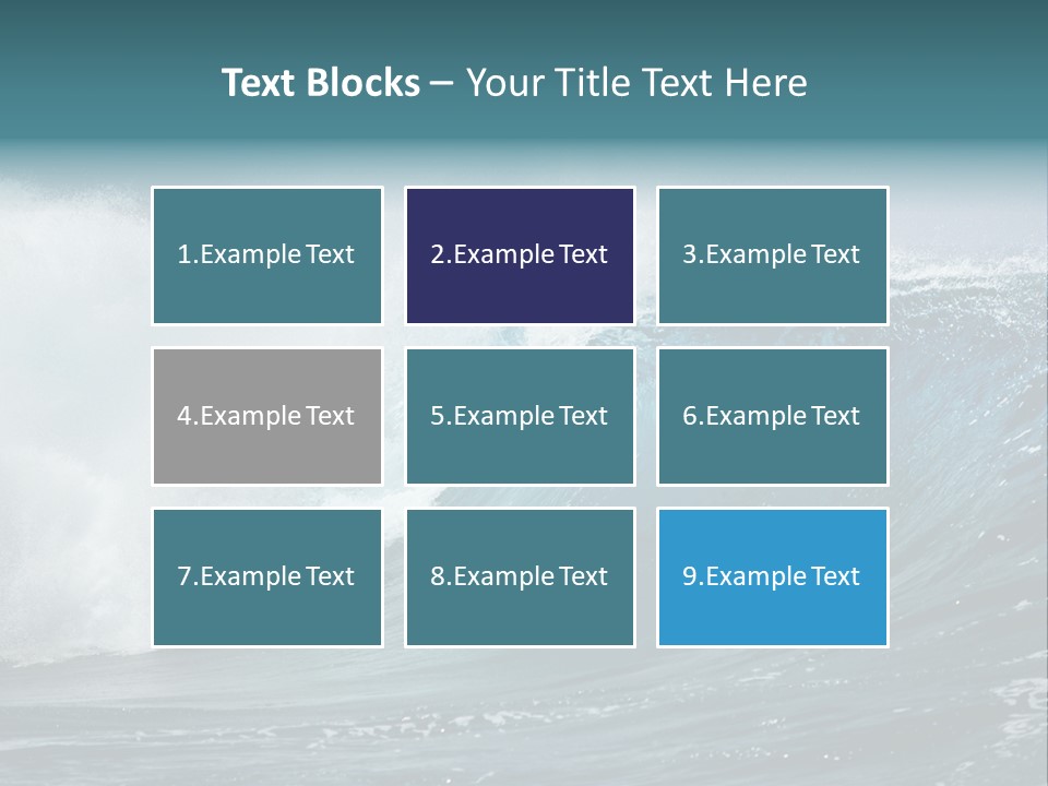 Wave Energy PowerPoint Template