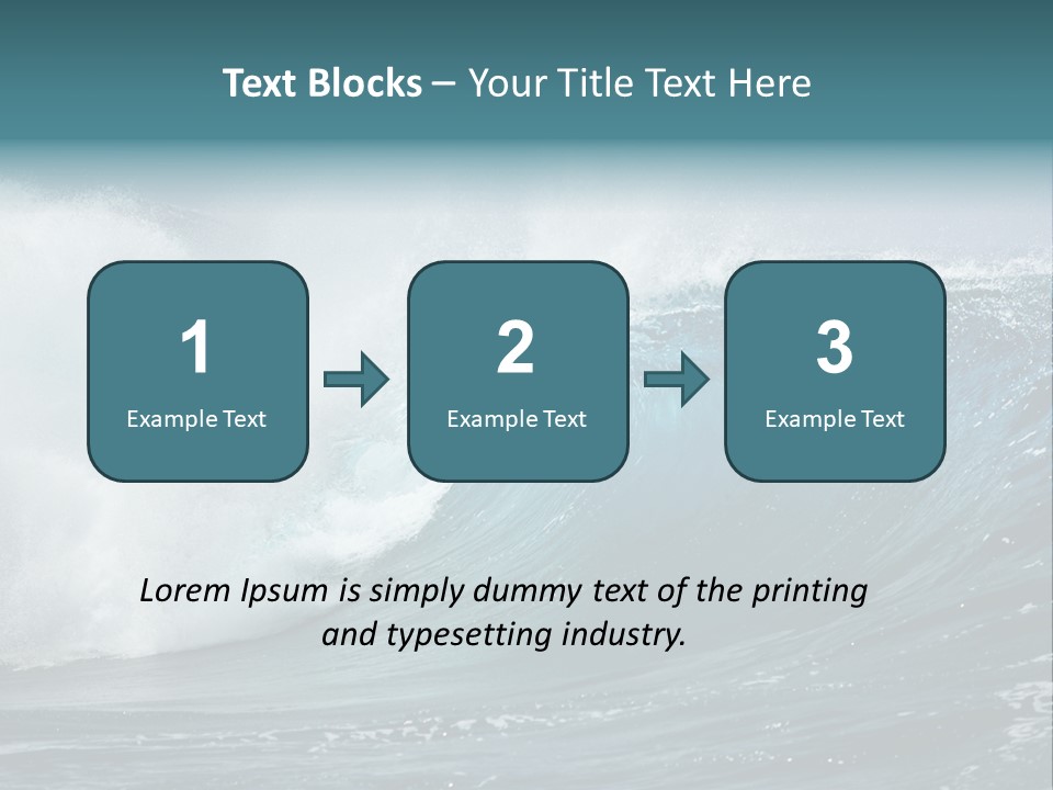 Wave Energy PowerPoint Template