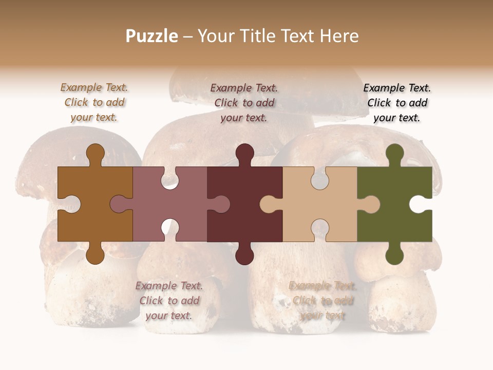 Funghi Porcini PowerPoint Template