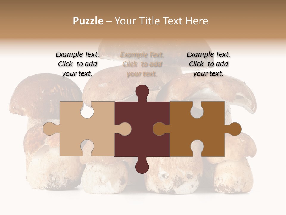 Funghi Porcini PowerPoint Template