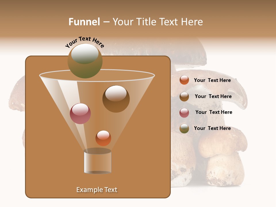 Funghi Porcini PowerPoint Template