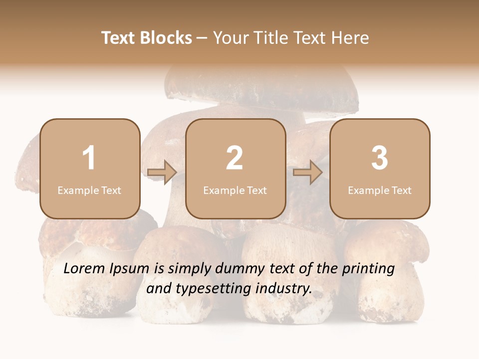 Funghi Porcini PowerPoint Template