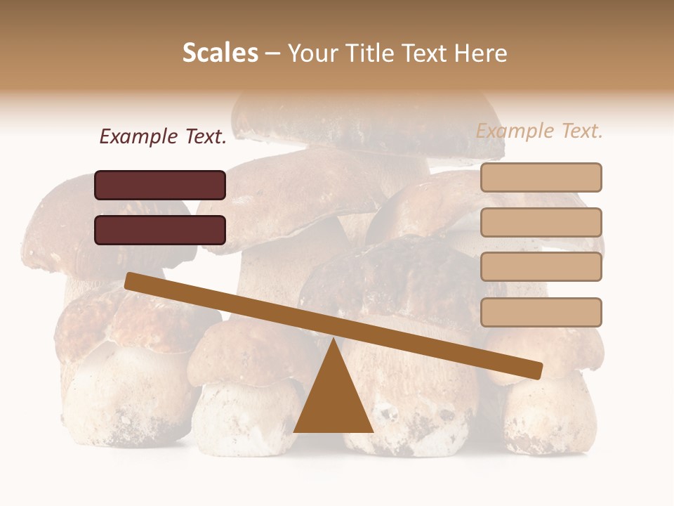 Funghi Porcini PowerPoint Template