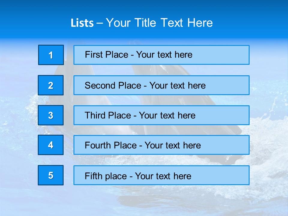 Dolphin PowerPoint Template