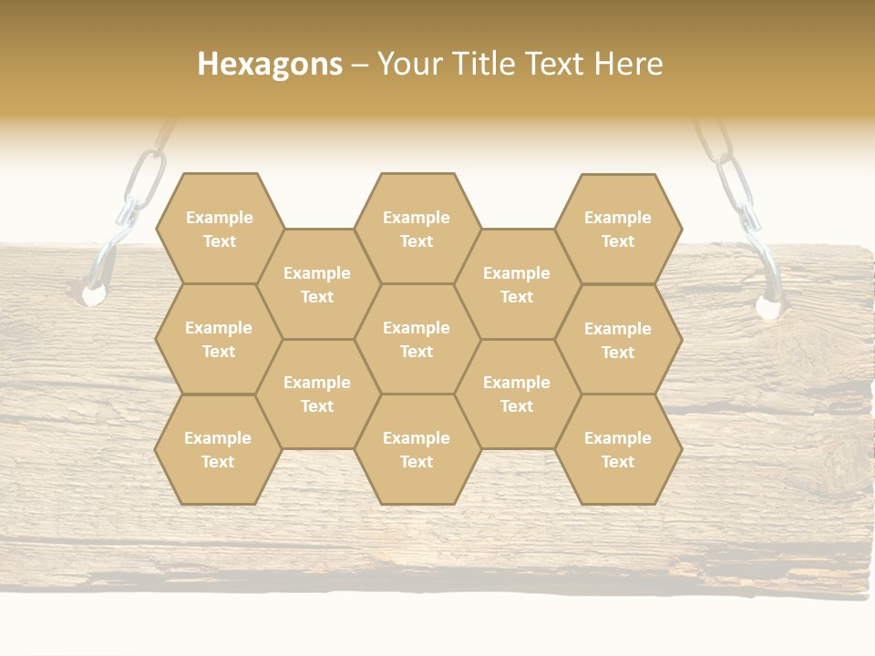 Wood Sign PowerPoint Template
