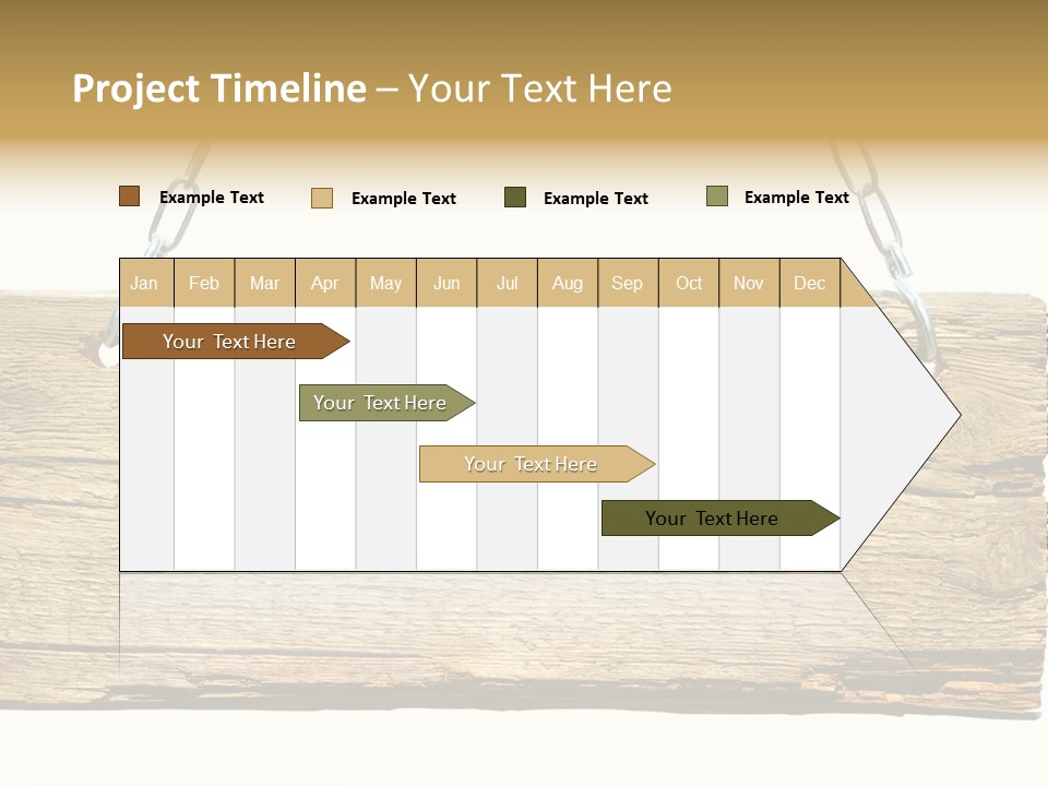 Wood Sign PowerPoint Template