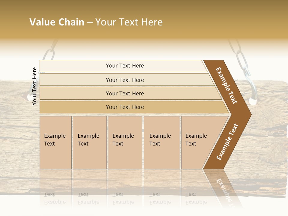 Wood Sign PowerPoint Template