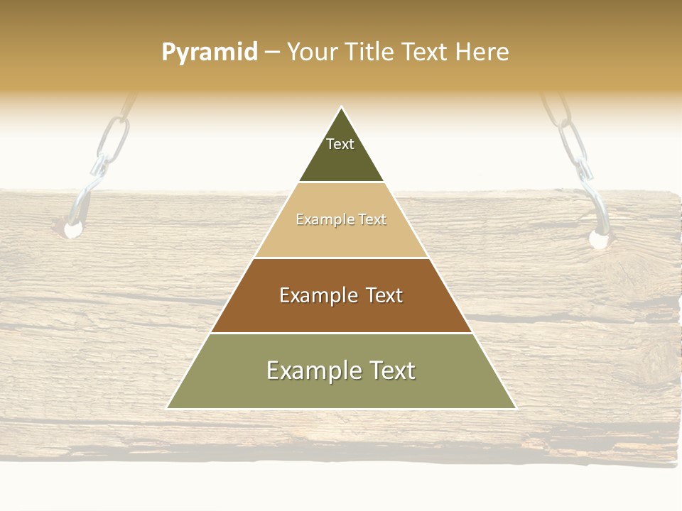 Wood Sign PowerPoint Template