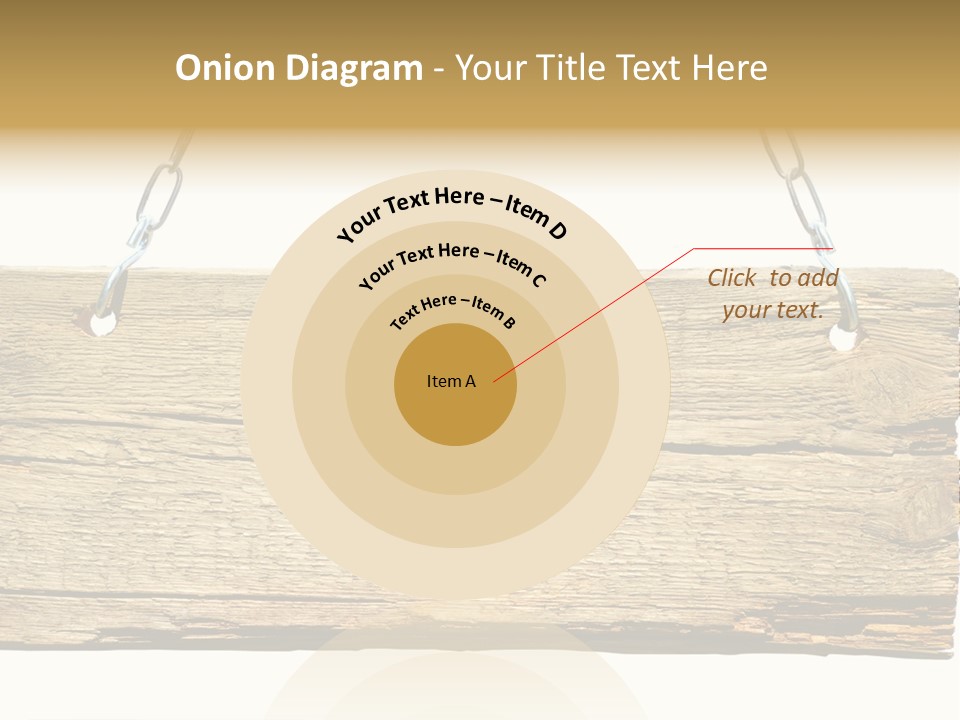 Wood Sign PowerPoint Template