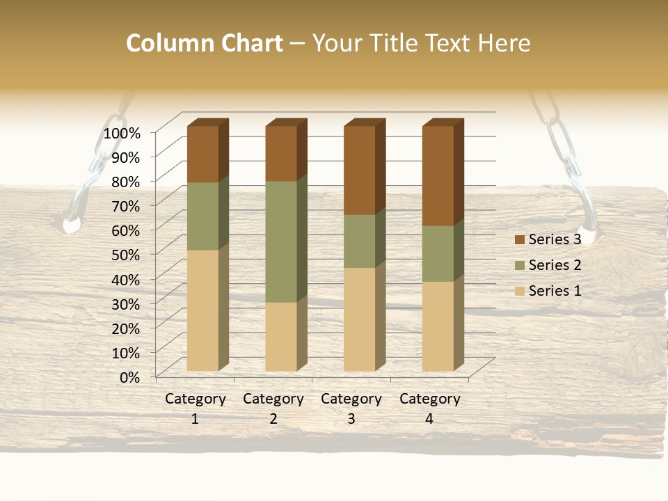 Wood Sign PowerPoint Template