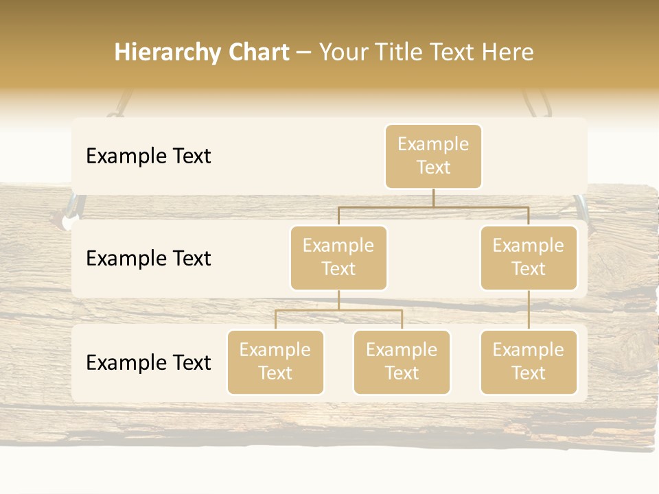 Wood Sign PowerPoint Template