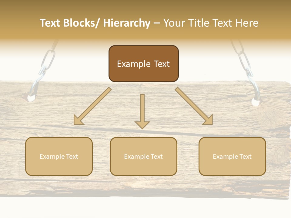 Wood Sign PowerPoint Template