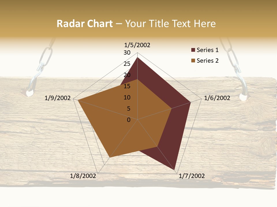 Wood Sign PowerPoint Template