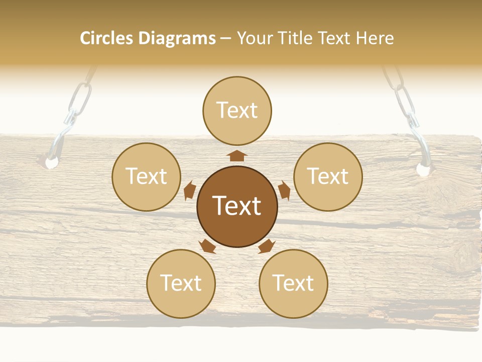 Wood Sign PowerPoint Template