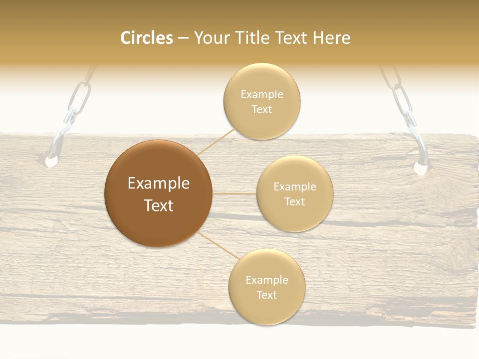 Wood Sign PowerPoint Template