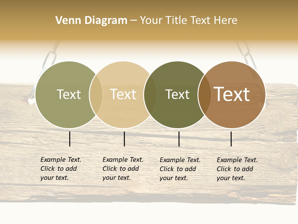 Wood Sign PowerPoint Template
