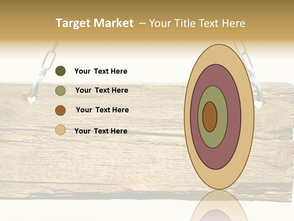 Wood Sign PowerPoint Template