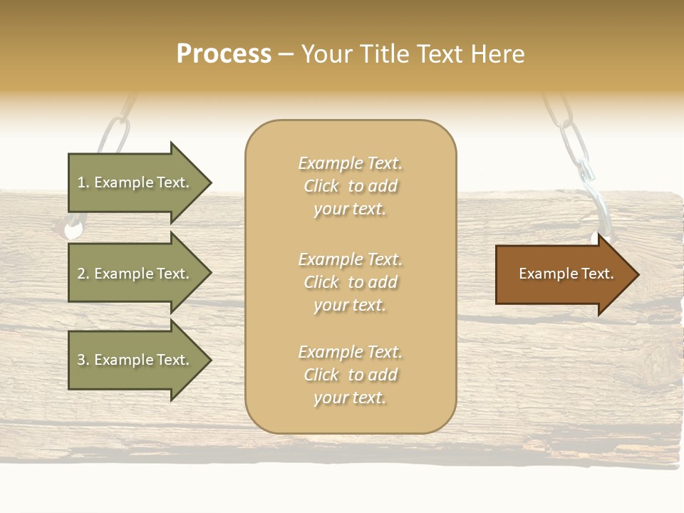 Wood Sign PowerPoint Template