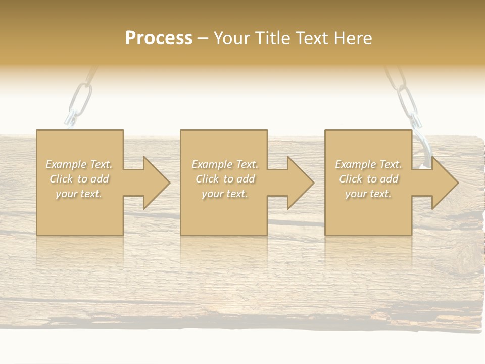 Wood Sign PowerPoint Template