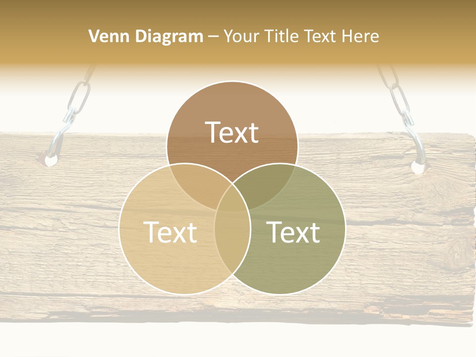 Wood Sign PowerPoint Template