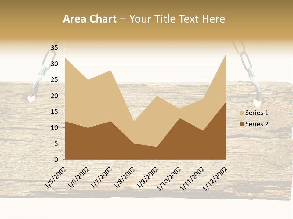 Wood Sign PowerPoint Template