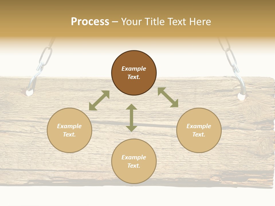 Wood Sign PowerPoint Template
