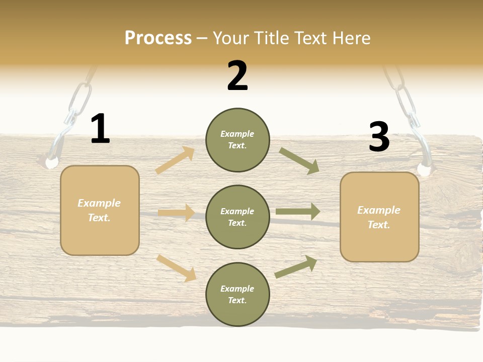 Wood Sign PowerPoint Template