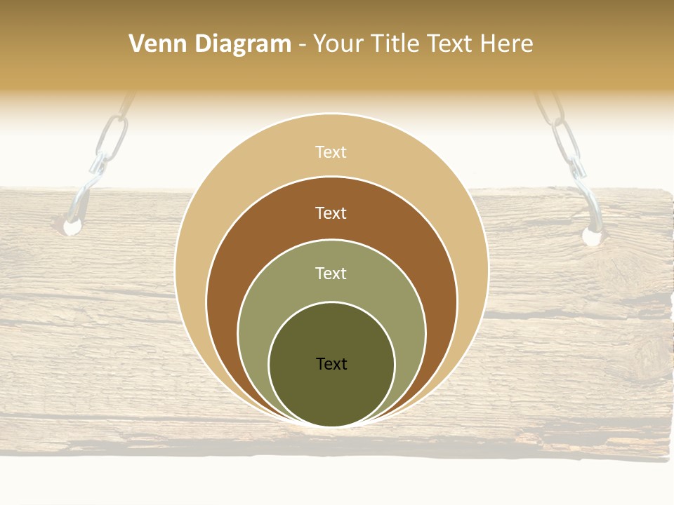 Wood Sign PowerPoint Template