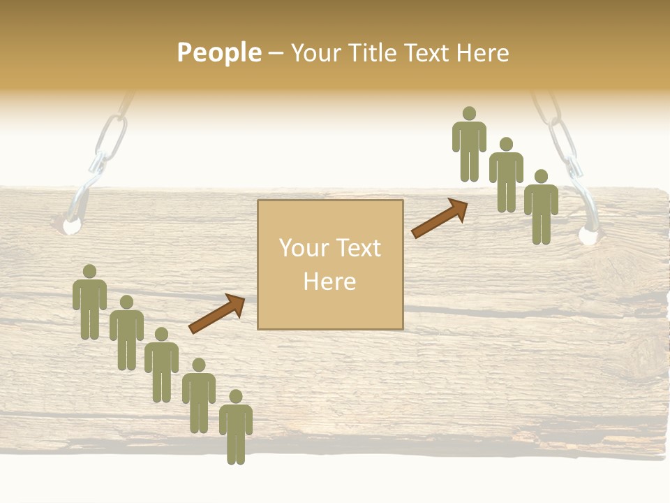 Wood Sign PowerPoint Template