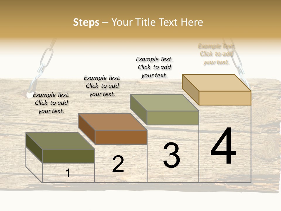 Wood Sign PowerPoint Template