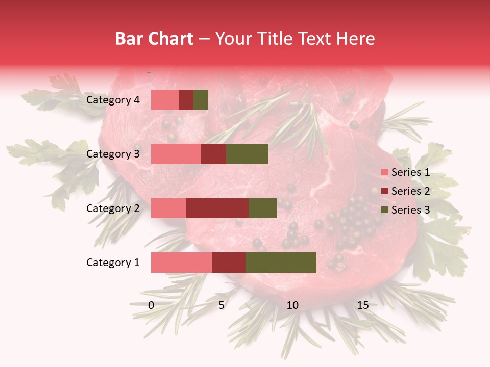 Red Closeup Tender PowerPoint Template