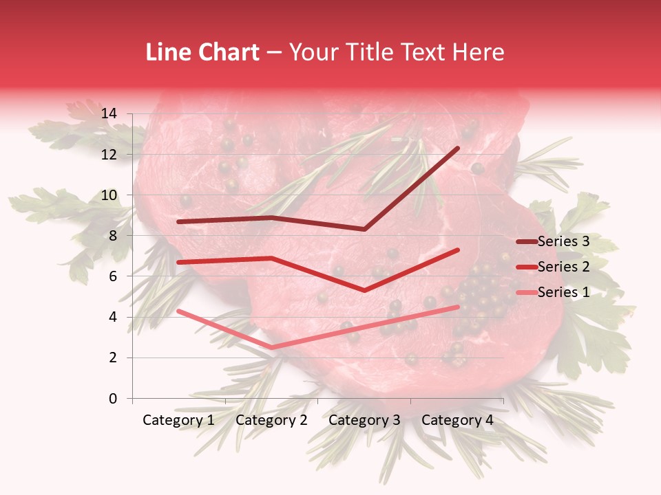 Red Closeup Tender PowerPoint Template