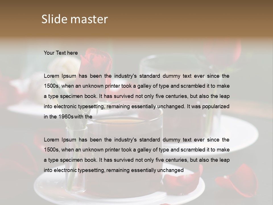 Lovely Wallpapers For Facebook PowerPoint Template