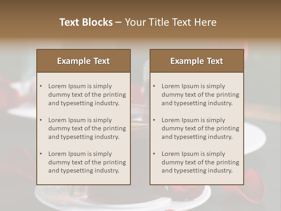 Lovely Wallpapers For Facebook PowerPoint Template