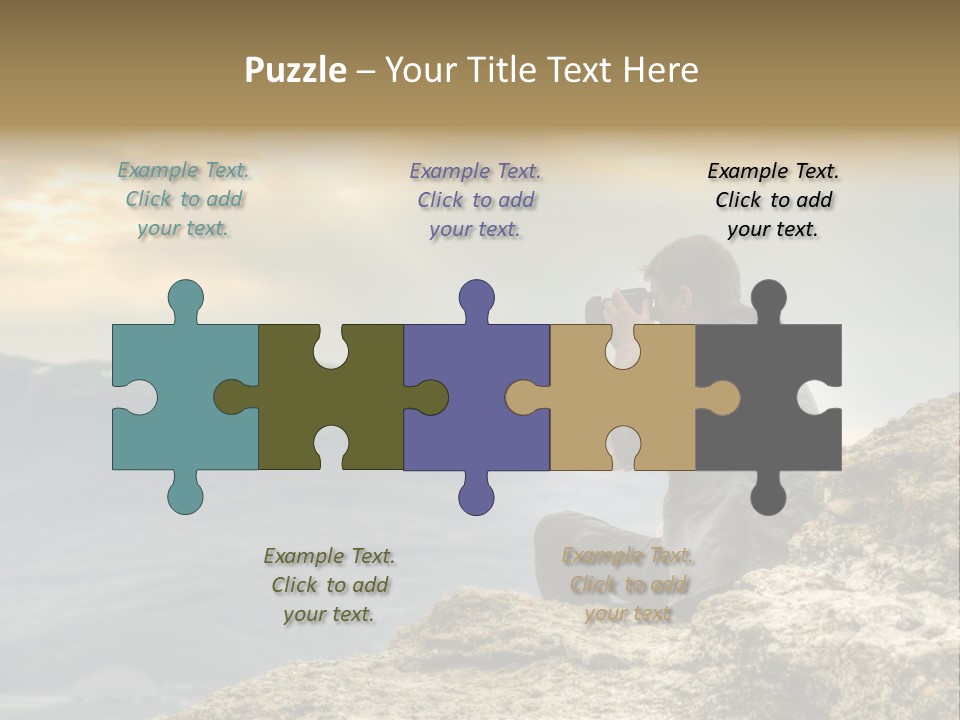 Guy Photographer PowerPoint Template