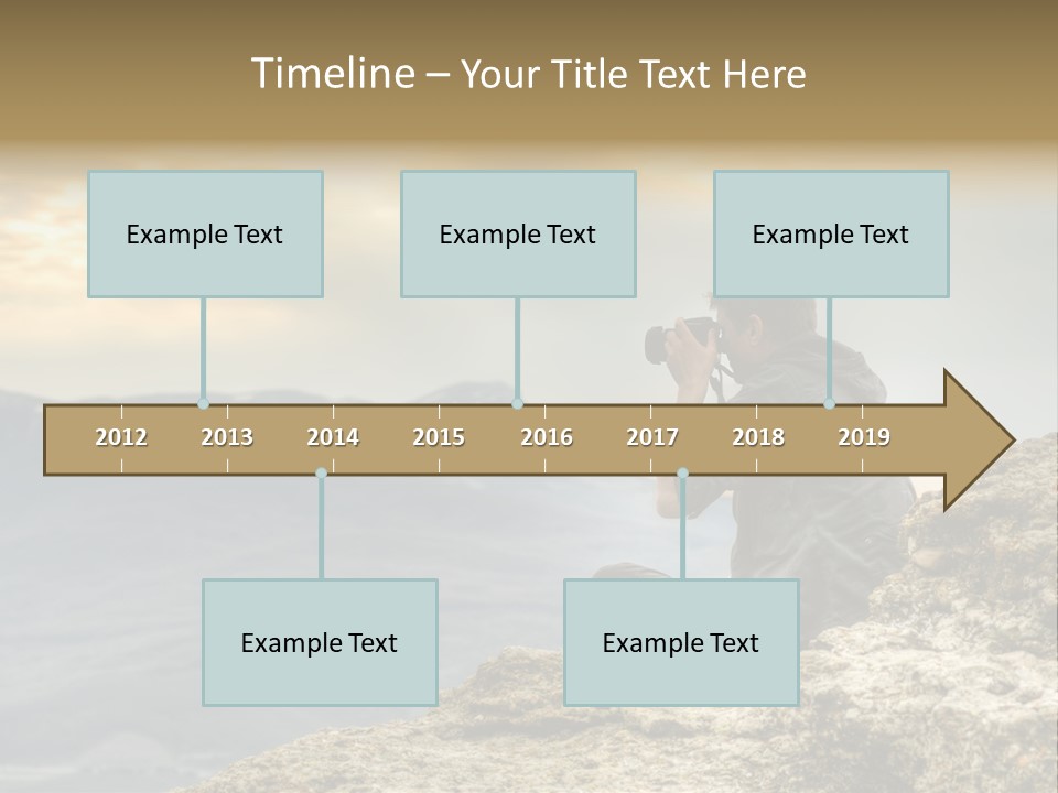 Guy Photographer PowerPoint Template