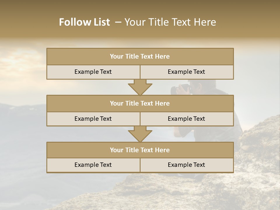 Guy Photographer PowerPoint Template