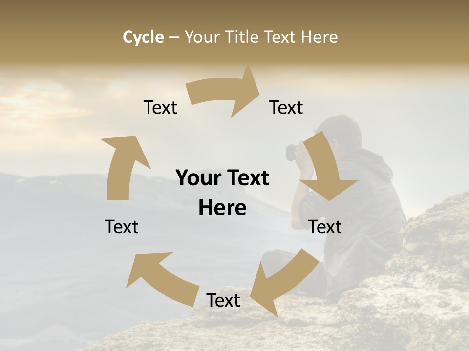 Guy Photographer PowerPoint Template