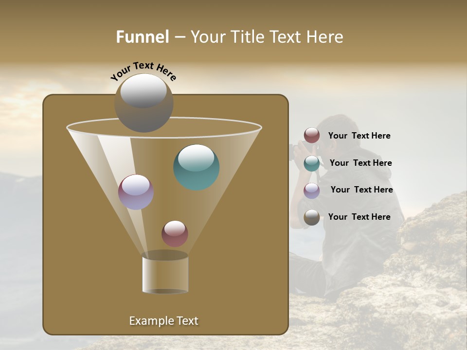 Guy Photographer PowerPoint Template