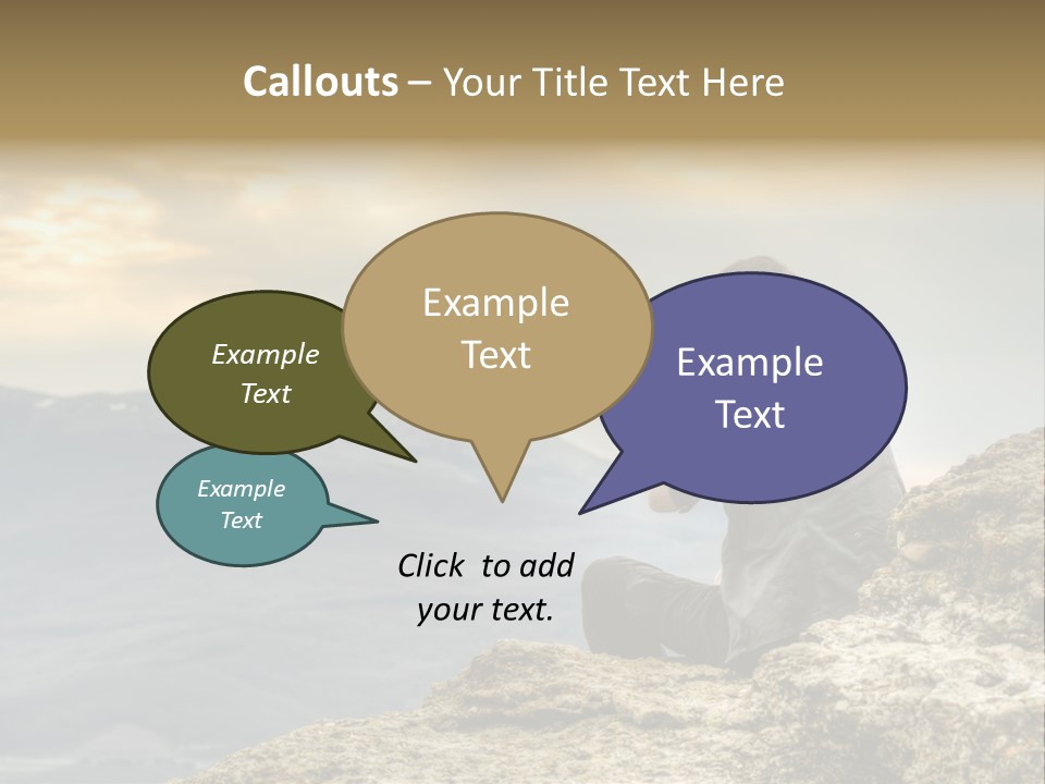 Guy Photographer PowerPoint Template