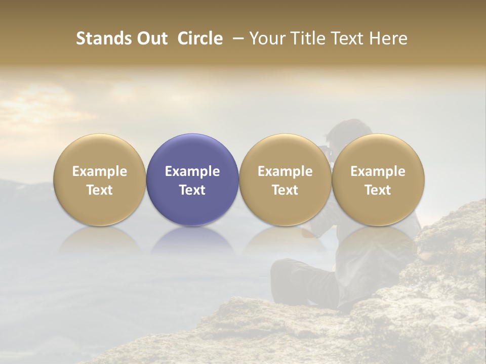 Guy Photographer PowerPoint Template