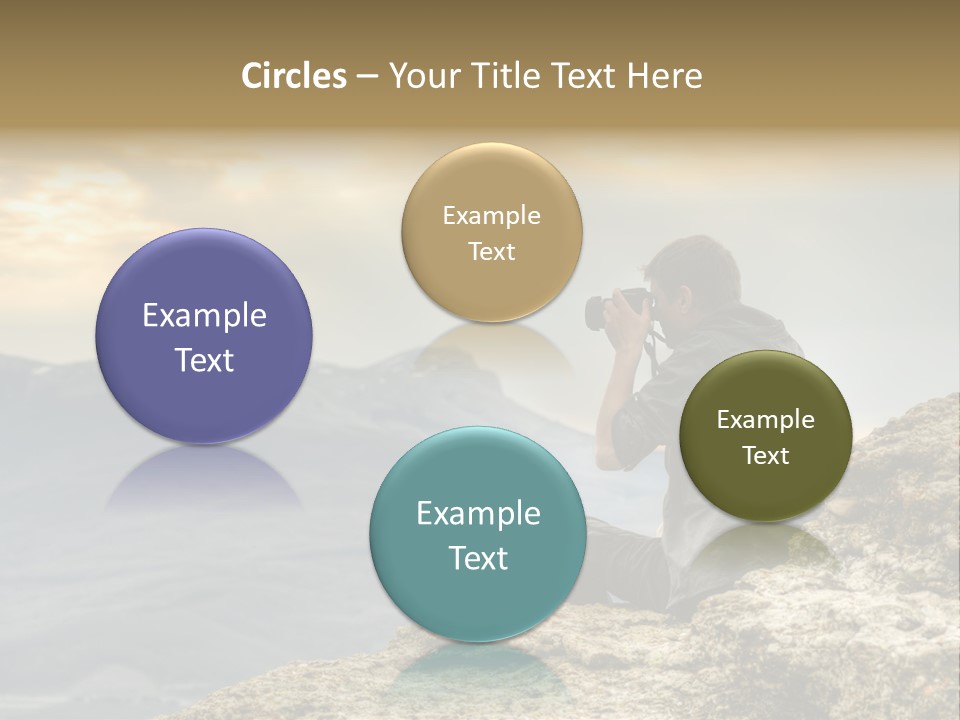 Guy Photographer PowerPoint Template