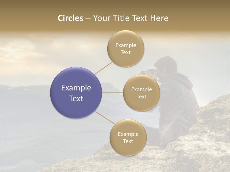 Guy Photographer PowerPoint Template