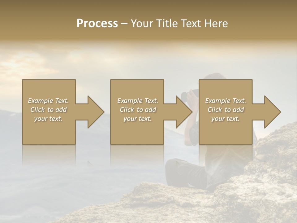 Guy Photographer PowerPoint Template