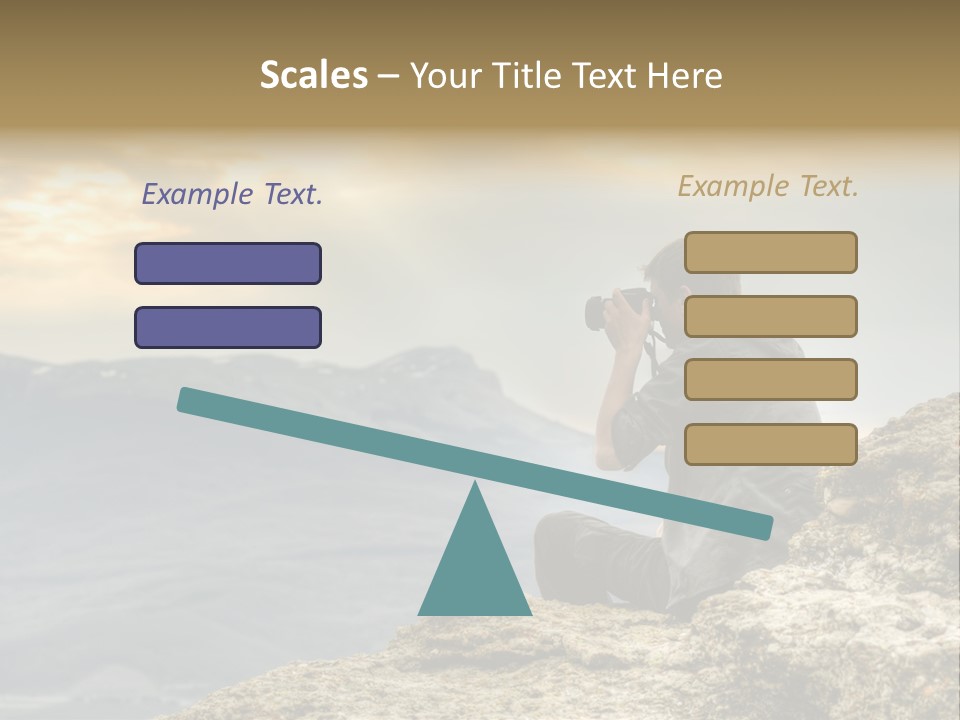 Guy Photographer PowerPoint Template