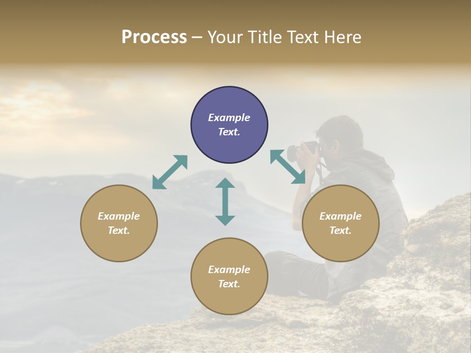 Guy Photographer PowerPoint Template